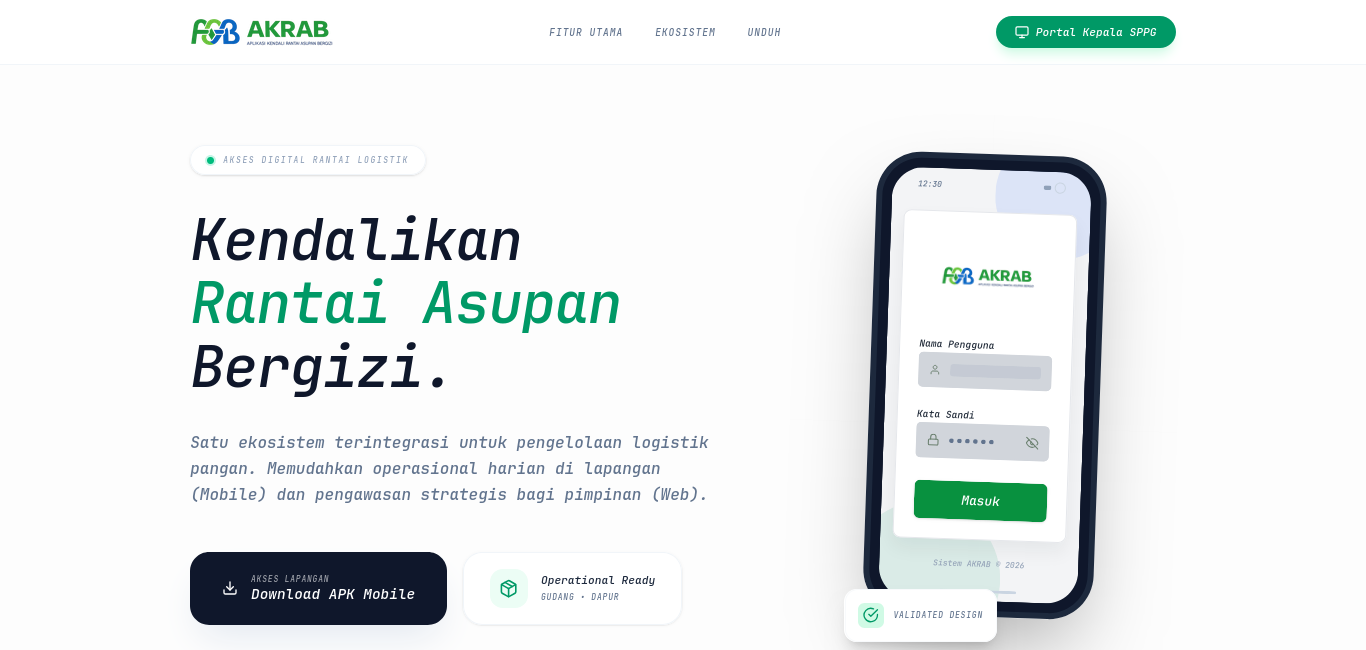 Preview website akrab.daezah.com
